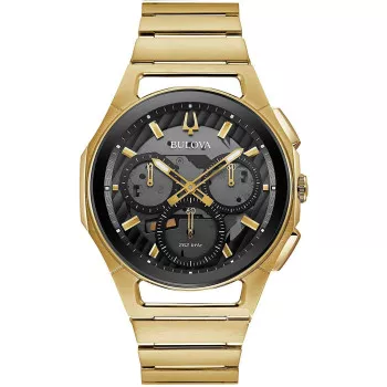 Bulova® Chronographe 'Curv' Hommes Montre 97A144