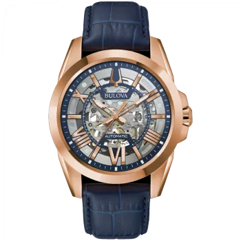 Bulova® Analoog 'Sutton automatic' Heren Horloge 97A161