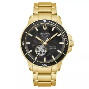 Bulova® Analog 'Marine Star' Herren Uhr 97A174