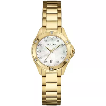 Bulova® Analog Damen Uhr 97W100