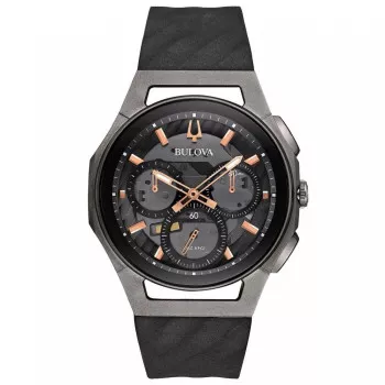 Bulova® Chronographe 'Curv' Hommes Montre 98A162