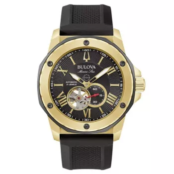 Bulova® Analoog 'Marine star' Heren Horloge 98A272