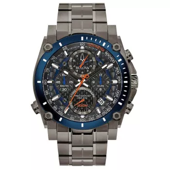 Bulova® Chronographe 'Precisionist' Hommes Montre 98B343