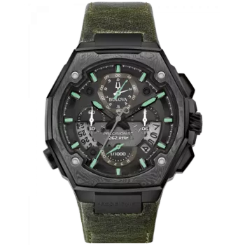 Bulova® Chronograaf 'Precisionist x special edition' Heren Horloge 98B355