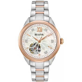 Bulova® Analog 'New Automatic' Damen Uhr 98P170