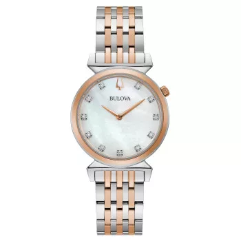 Bulova® Analog 'Regatta' Damen Uhr 98P192