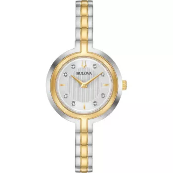 Bulova® Analog 'Rhapsody' Damen Uhr 98P193