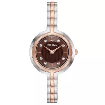 Bulova® Analog 'Rhapsody' Damen Uhr 98P194