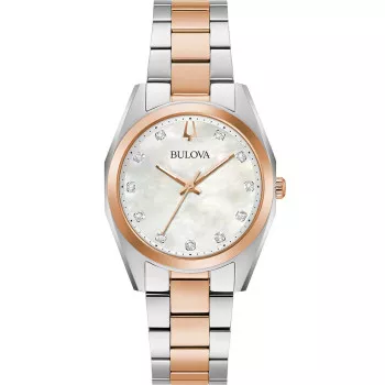 Bulova® Analog 'Surveyor' Damen Uhr 98P207
