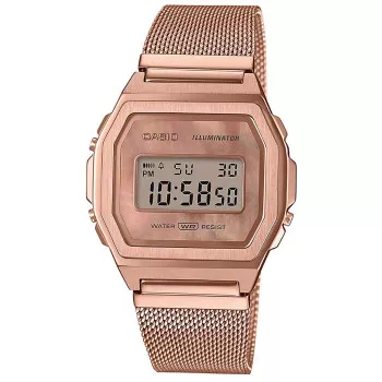 Casio® Digital 'Vintage' Women's Watch A1000MPG-9EF #1