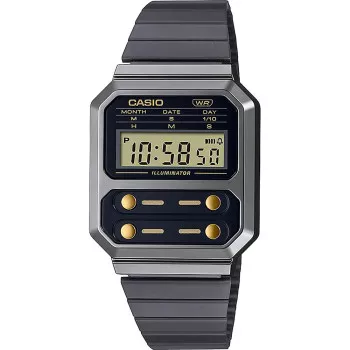 Casio® Digitaal 'Casio collection vintage' Heren Horloge A100WEGG-1A2EF