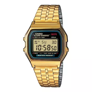 Casio® Digitaal 'Casio retro' Unisex Horloge A159WGEA-1EF