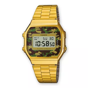 Casio® Digital 'Vintage' Men's Watch A168WEGC-3EF #1