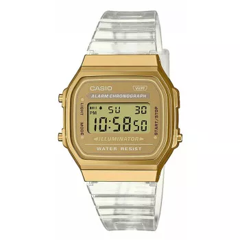 Casio® Digital 'Casio Collection Vintage' Femmes Montre A168XESG-9AEF