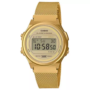 Casio® Digitaal 'Casio collection vintage' Dames Horloge A171WEMG-9AEF