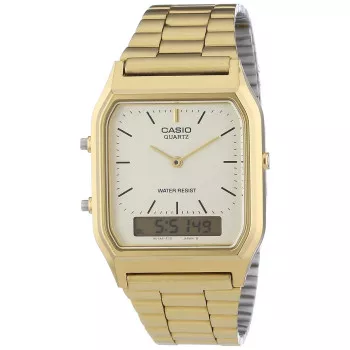 Casio® Analogue-digital 'Vintage' Men's Watch AQ-230GA-9DMQYES