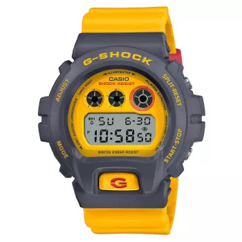 Casio® Digital 'G-shock' Men's Watch DW-6900Y-9ER