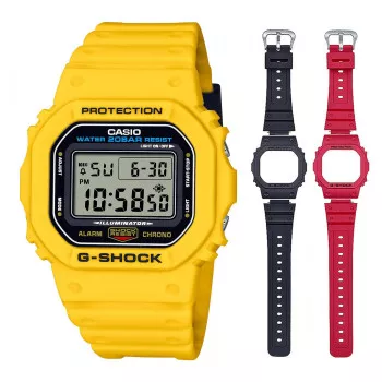 Casio® Digital 'G-shock' Men's Watch DWE-5600R-9ER