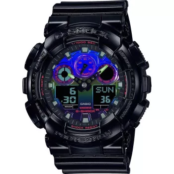 Casio® Analog Digital 'G-shock' Herren Uhr GA-100RGB-1AER