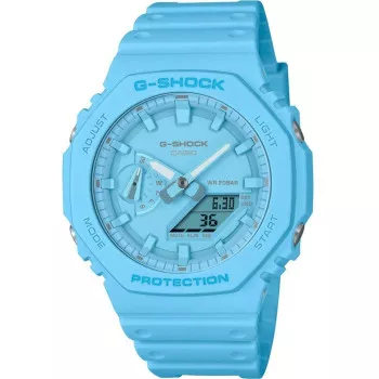 Casio® Analoog En Digitaal 'G-shock' Unisex Horloge GA-2100-2A2ER