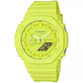 Casio® Analogique - Digital 'G-shock' Mixte Montre GA-2100-9A9ER