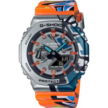 Casio® Analogue-digital 'G-shock' Unisex's Watch GM-2100SS-1AER