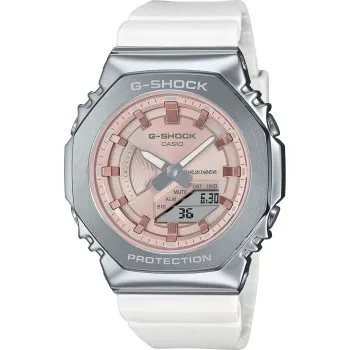Casio® Analoog En Digitaal 'G-shock' Dames Horloge GM-S2100WS-7AER