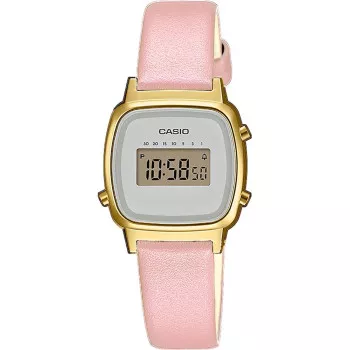 Casio® Digitaal 'Casio collection retro' Dames Horloge LA670WEFL-4A2EF