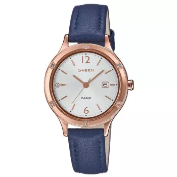 Casio® Analoog 'Sheen' Dames Horloge SHE-4533PGL-7BUER