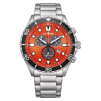 Citizen® Chronograaf 'Of sporty aqua' Heren Horloge AT2560-84X