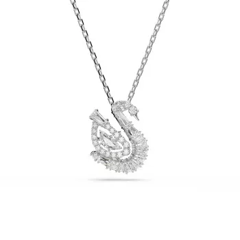 Swarovski® 'Swan' Damen Metall Halsband - Silber 5732412