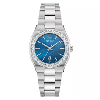 Bulova® Analogue 'Surveyor' Women's Watch 96R246
