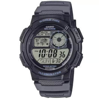 Casio® Digitaal 'Casio collection' Heren Horloge AE-1000W-8AVEF