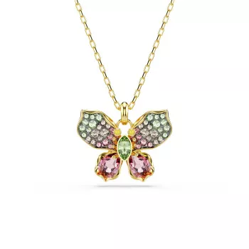 Swarovski® 'Idyllia F Florere' Femmes Métal plaqué Collier - Or 5709950