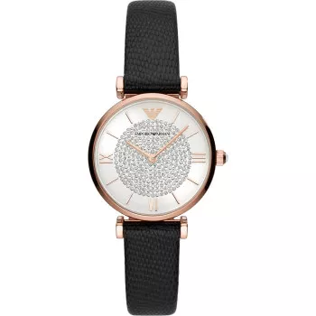 Emporio Armani® Analoog 'Gianni t-bar' Dames Horloge AR11387