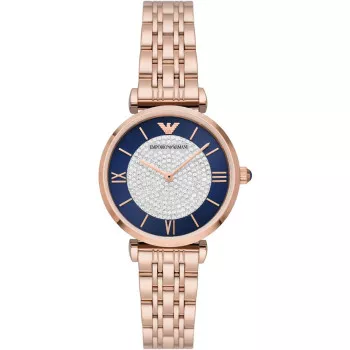 Emporio Armani® Analoog 'Gianni t-bar' Dames Horloge AR11423