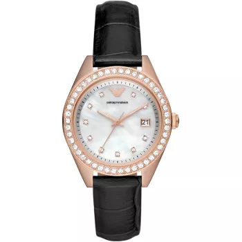 Emporio Armani® Analoog 'Leo' Dames Horloge AR11505
