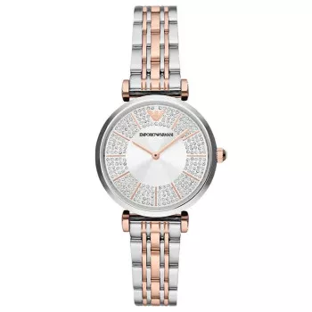 Emporio Armani® Analoog 'Gianni t-bar' Dames Horloge AR11537