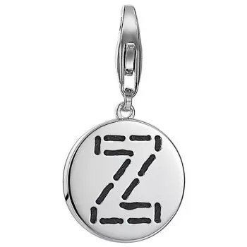 Esprit® 'Letter Fabric Z' Damen Sterling Silber Charm - Silber ESCH91147A000