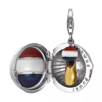 Esprit® 'Secret Netherlands' Damen Sterling Silber Charm - Silber ESCH91199A000