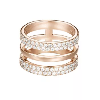 Esprit® Damen Messing Ring - Rosé ESRG02784C170