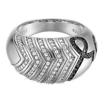 Esprit® 'Dinasty' Dames Zilver 925 925 Ring (sieraad) - Zilverkleurig ESRG91665A180