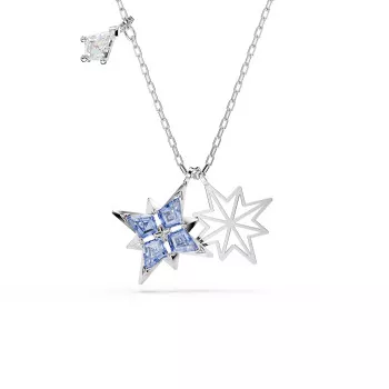 Swarovski® 'Symbolica' Women's Base Metal Necklace - Silver 5734252