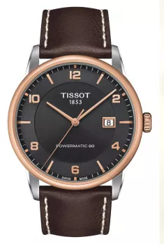 Tissot® Analoog 'Luxury powermatic 80' Heren Horloge T0864072606700