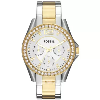 Fossil® Multi Dial 'Riley' Dames Horloge ES3204