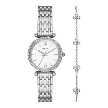 Fossil® Analoog 'Carlie' Dames Horloge ES5315SET