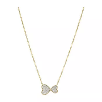 Fossil Jewellery® 'Sutton' Femmes Acier inoxydable Collier - Or JF03941710