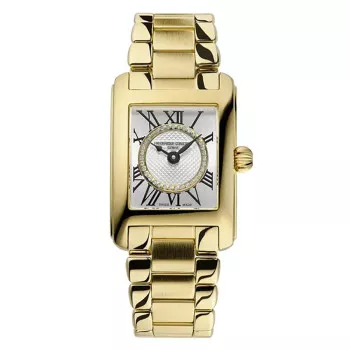 Frederique Constant® Analogue 'Classics Carrée' Women's Watch FC-200MCDC25B