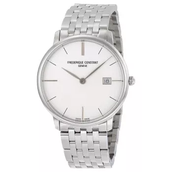 Frederique Constant® Analogique 'Slimline' Hommes Montre FC-220S5S6B