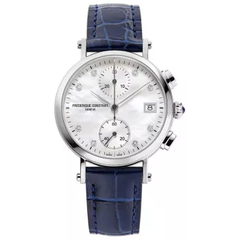 Frederique Constant® Chronograph Damen Uhr FC-291MPWD2R6